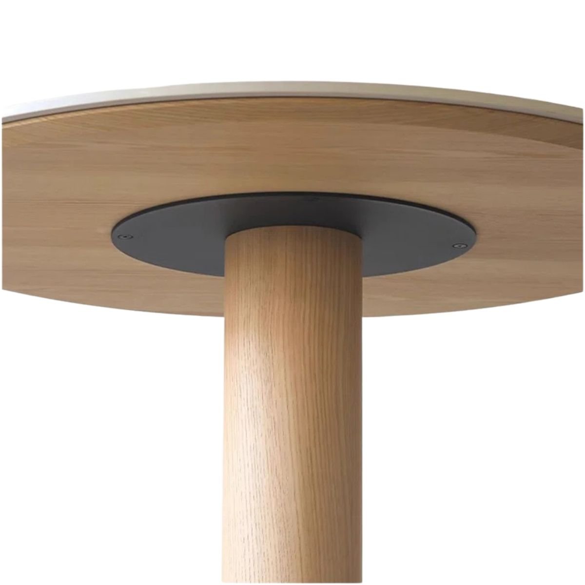 Orbit Marble Top Wooden Dining Table Set - Dining Set - Gharaana