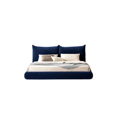 Eva 100% Solid Wood Upholstered Bed - Beds - Gharaana