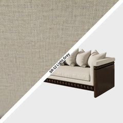 Pearl Wooden Upholstered Sofa - Sofas - Gharaana