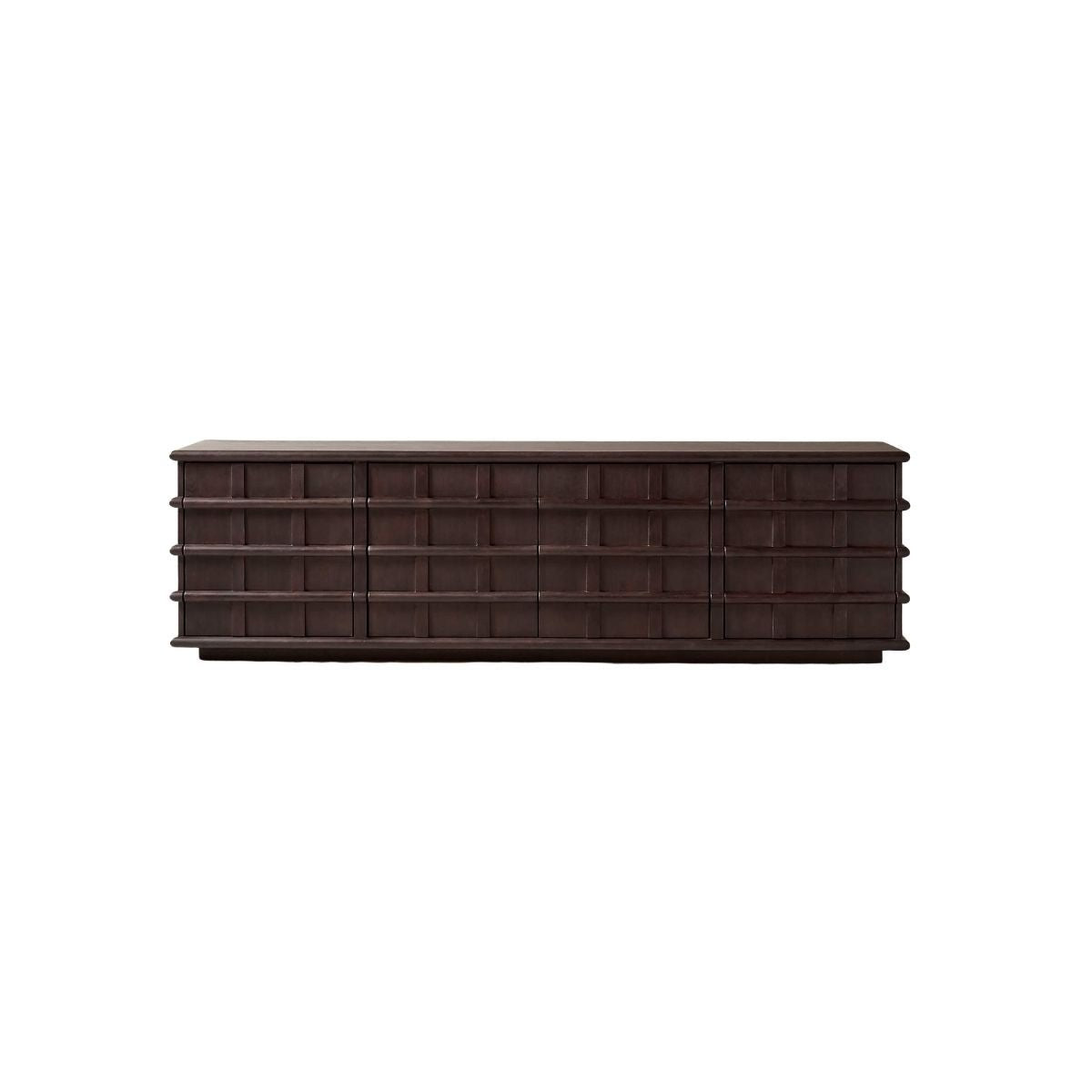 Noir Wooden Full Size Storage Cabinet - Entertainment Centers & TV Stands - Gharaana