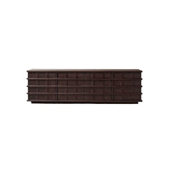 Noir Wooden Full Size Storage Cabinet - Entertainment Centers & TV Stands - Gharaana
