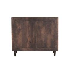 Flute Wooden Storage Cabinet - Entertainment Centers & TV Stands - Gharaana