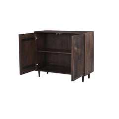Flute Wooden Storage Cabinet - Entertainment Centers & TV Stands - Gharaana