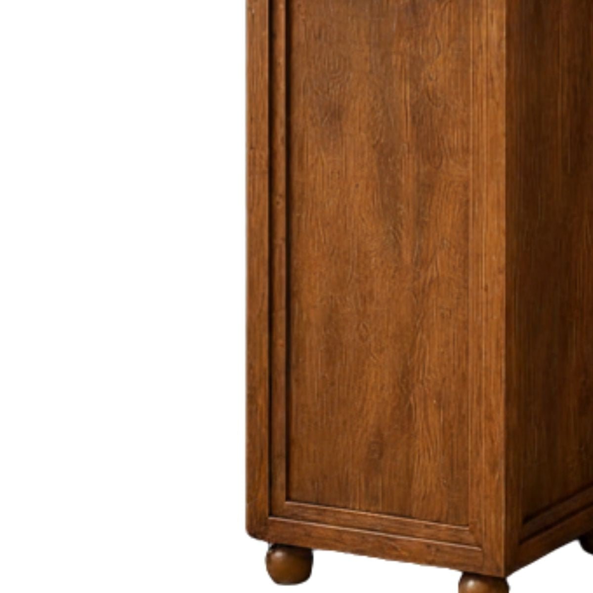 Berlin Rectangular Wooden Side Table - Side Tables - Gharaana