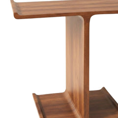 Bella T-shaped Wooden Side Table - Side Tables - Gharaana