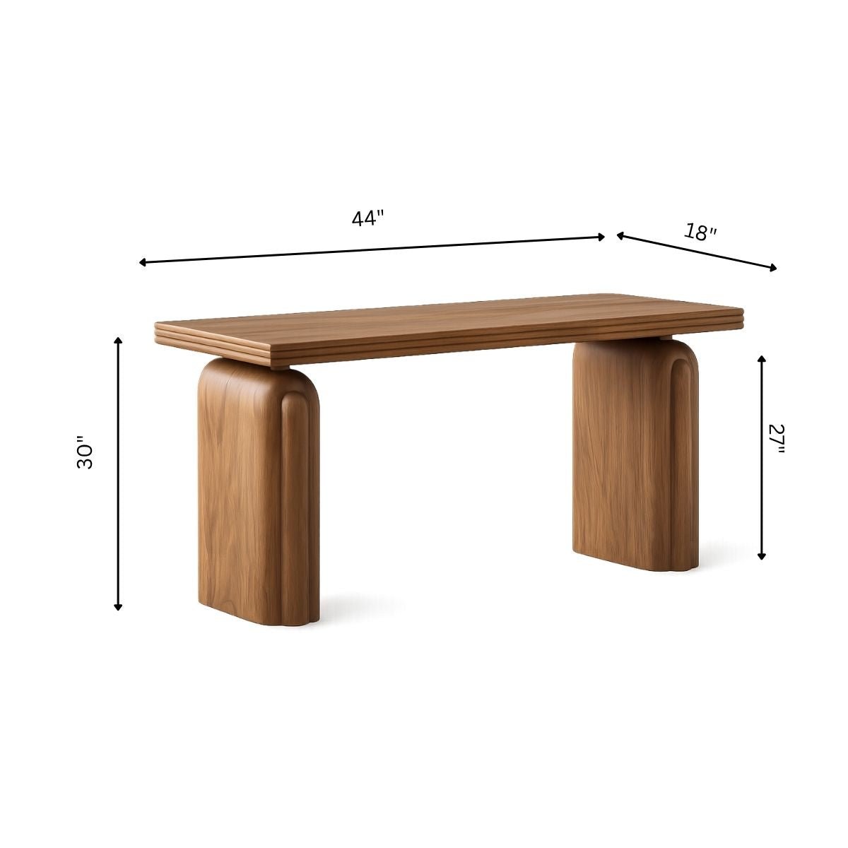 Jive Wooden Home Office Desk - Office Desk - Gharaana