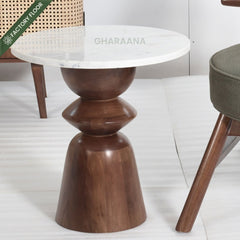 Snooze Armchair with Saaya Side Table Combo (Set of 2) - Armchairs - Gharaana
