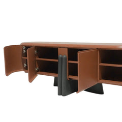 Reeva Wooden 6FT TV Console - Entertainment Centers & TV Stands - Gharaana