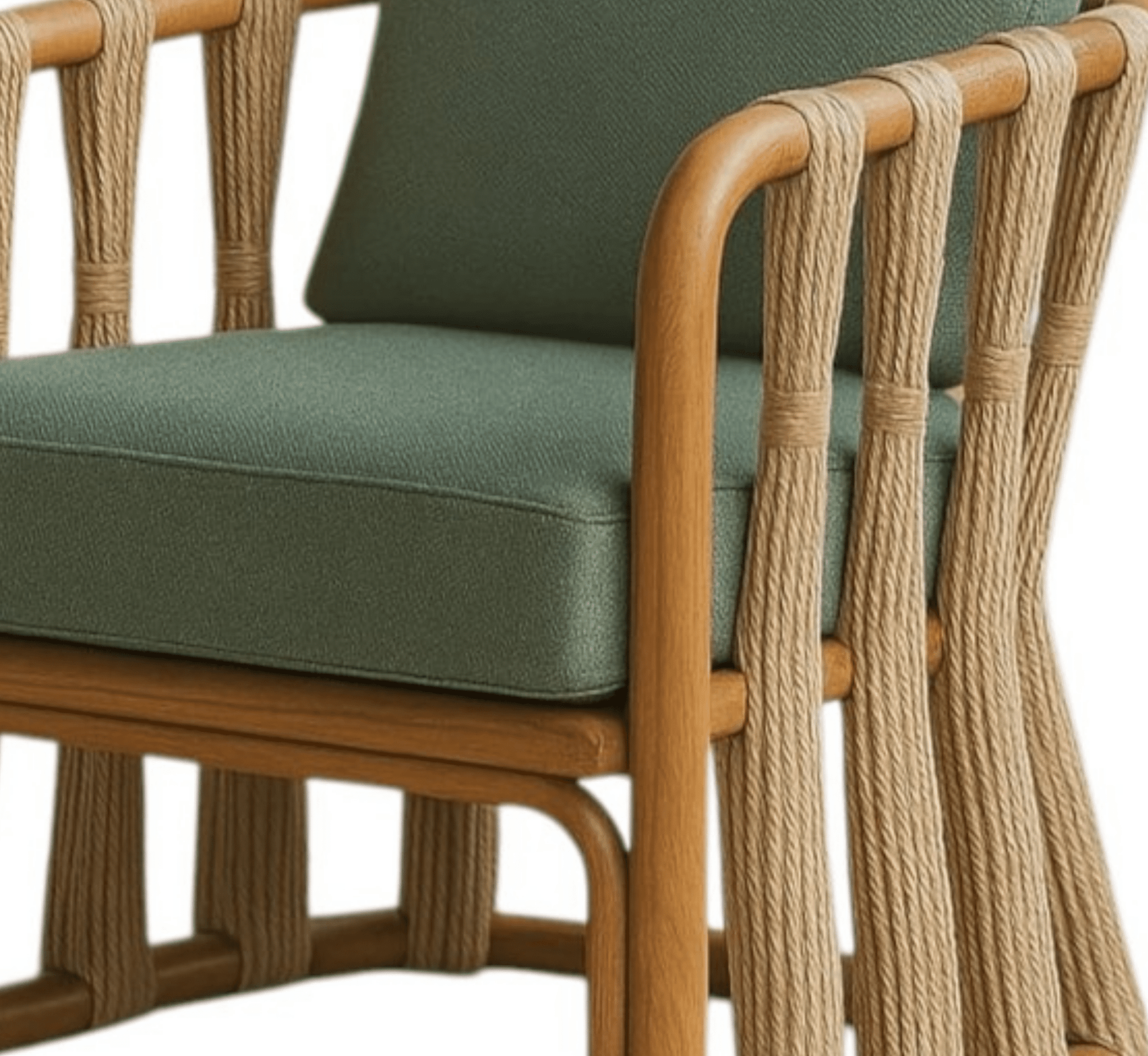 Mac & Morgan Plush Armchair - Armchairs - Gharaana