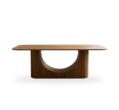 Bruno Wooden Dining Table Set - Dining Set - Gharaana