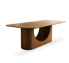 Bruno Wooden Dining Table Set - Dining Set - Gharaana