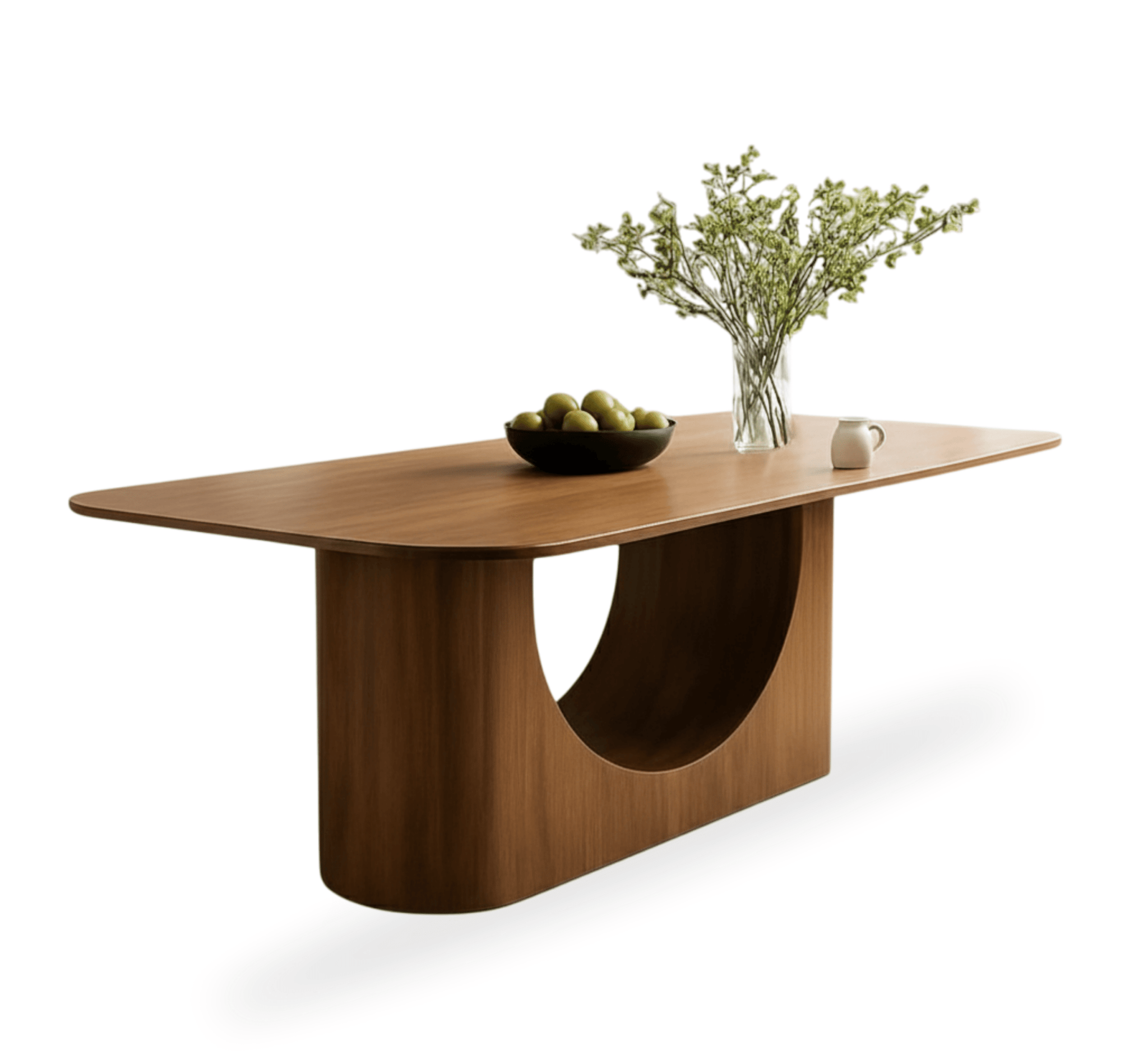 Bruno Wooden Dining Table Set - Dining Set - Gharaana