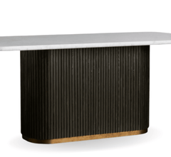 Opal Marble - Top Wooden Dining Table Set - Dining Set - Gharaana