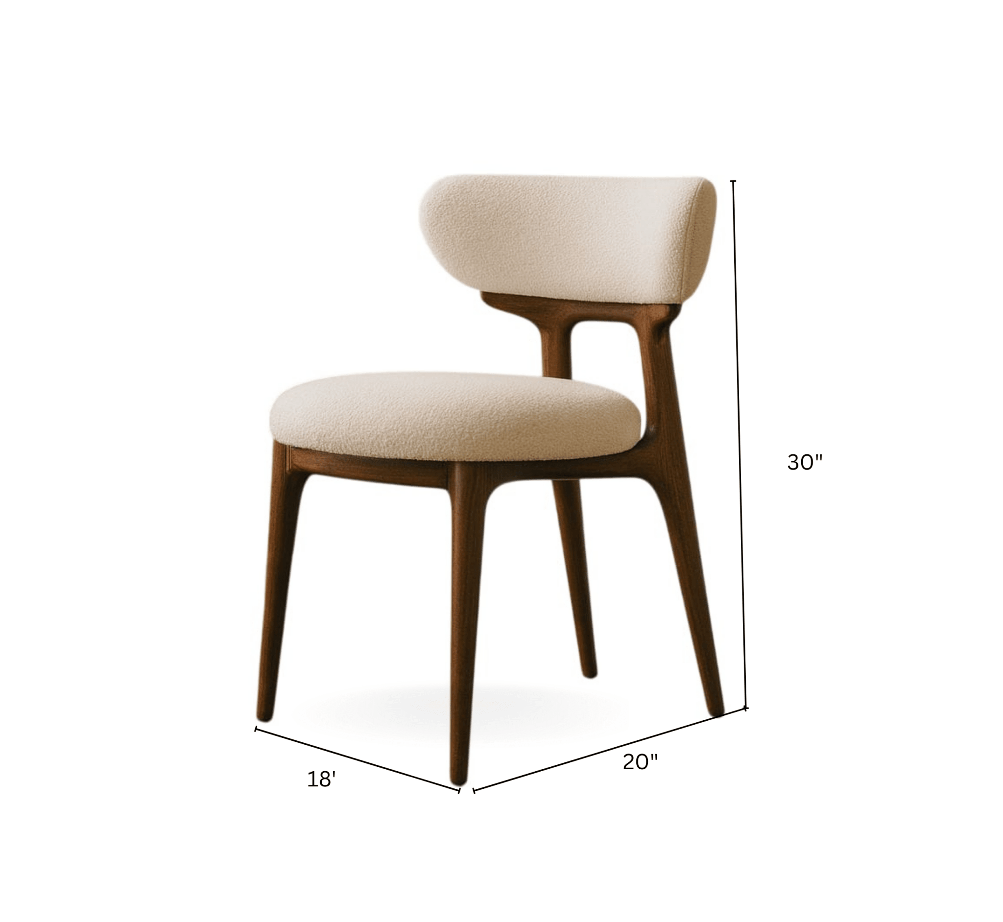 Rida Wooden Dining Table Set with chairs - Dining Set - Gharaana
