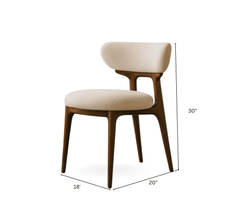 Rida Wooden Dining Table Set with chairs - Dining Set - Gharaana