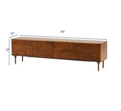 Aks Wooden 6FT TV Console - Entertainment Centers & TV Stands - Gharaana