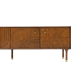 Aks Wooden 6FT TV Console - Entertainment Centers & TV Stands - Gharaana