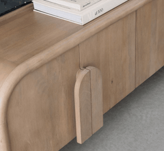 Leila Wooden 6FT TV Console - Entertainment Centers & TV Stands - Gharaana