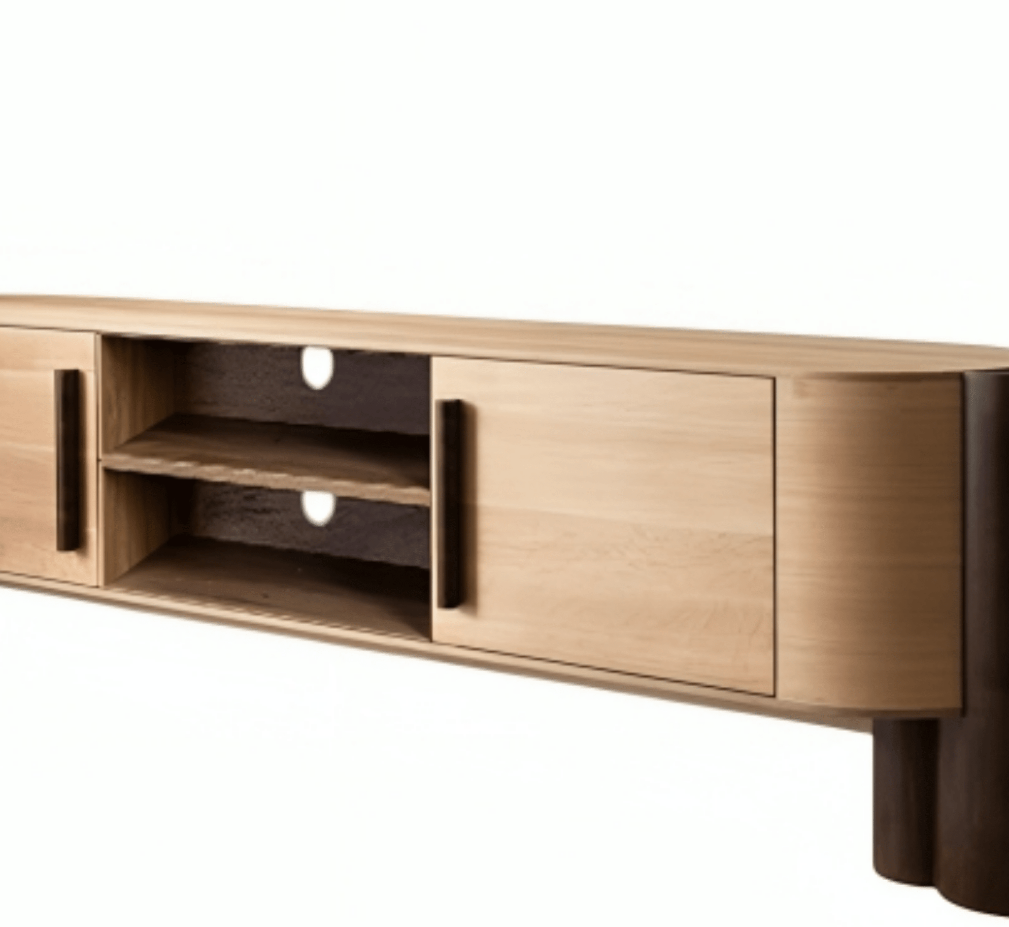 Symphony Wooden 6FT TV Console - Entertainment Centers & TV Stands - Gharaana
