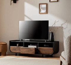 Vianaar Wooden 6FT TV Console - Entertainment Centers & TV Stands - Gharaana