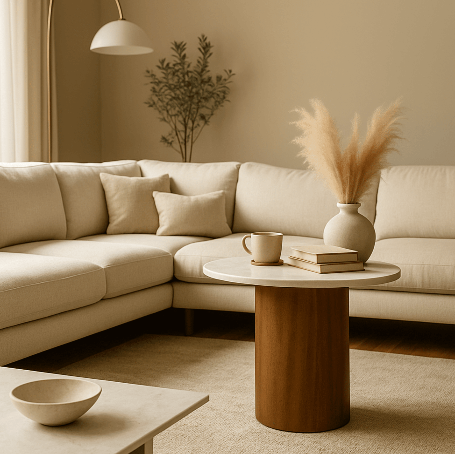Dale Wooden Side Table - Side Tables - Gharaana