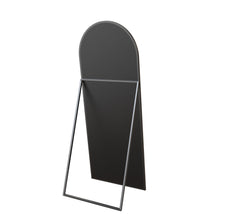Arched Metal Floor Mirror with Stand - Mirrors - Gharaana