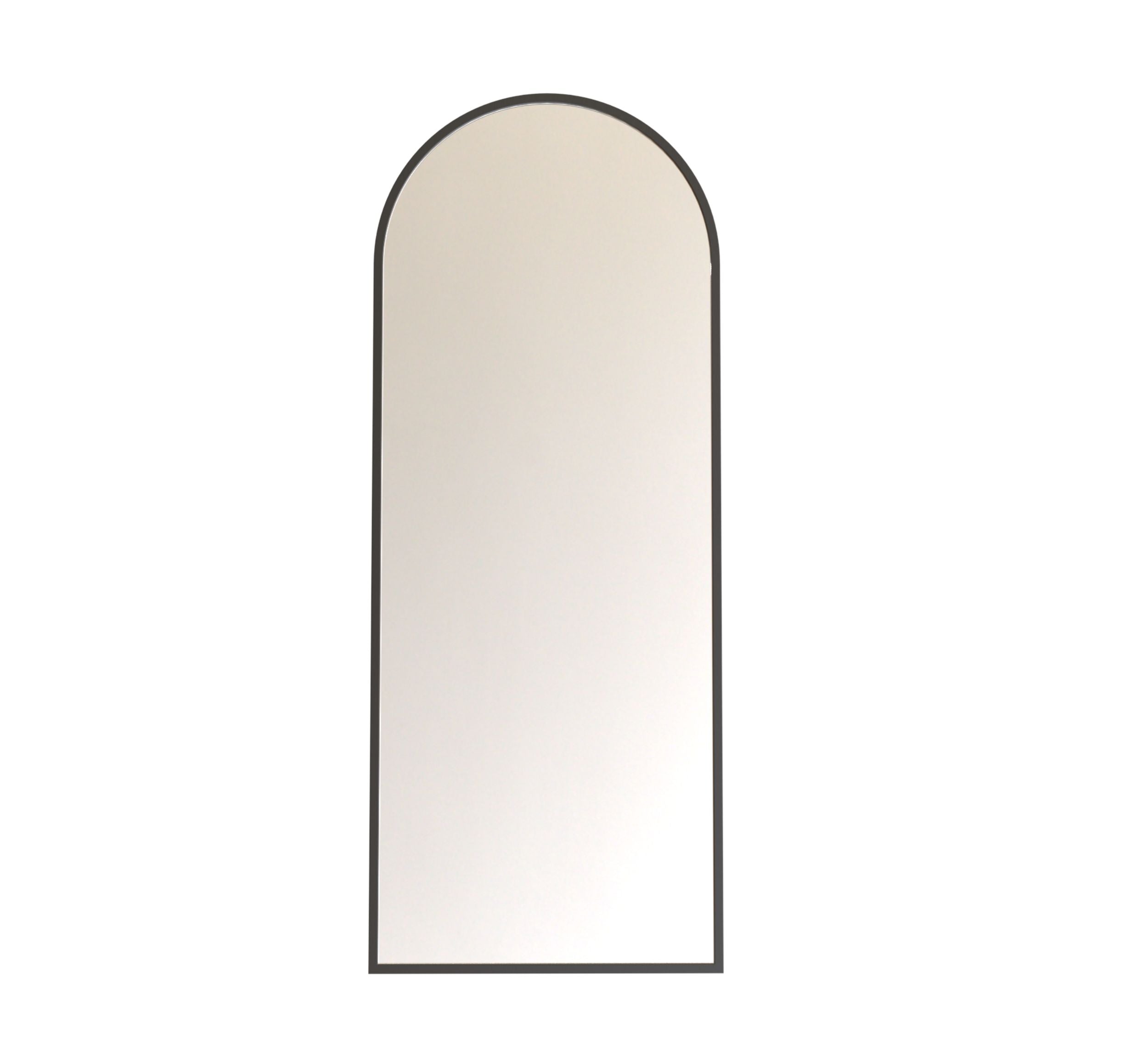 Arched Metal Floor Mirror with Stand - Mirrors - Gharaana
