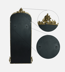Victorian Arched Full - length Mirror - Mirrors - Gharaana