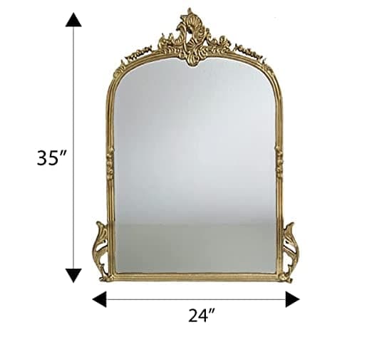 Victorian Arched Wall Mirror - Mirrors - Gharaana