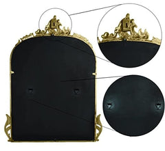 Victorian Arched Wall Mirror - Mirrors - Gharaana