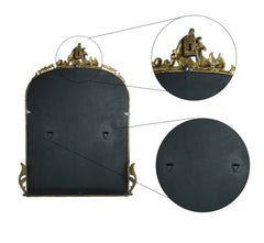 Victorian Arched Wall Mirror - Mirrors - Gharaana