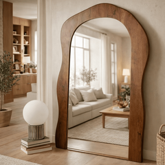 Zuri 65" Floor Mirror - Mirrors - Gharaana