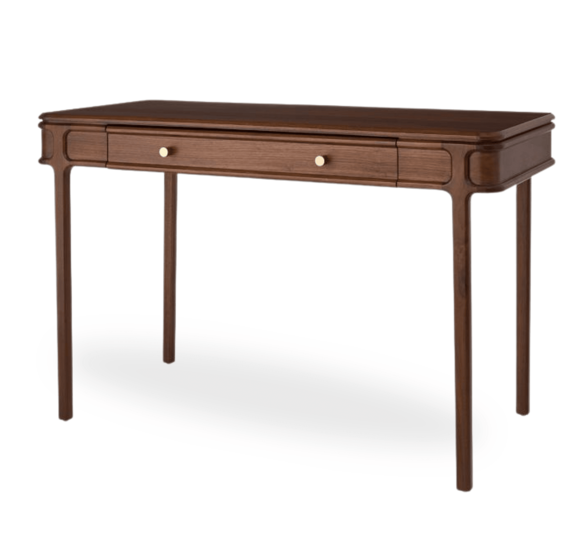 Edge Wooden Workstation Desk - Office Desk - Gharaana