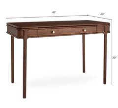Edge Wooden Workstation Desk - Office Desk - Gharaana