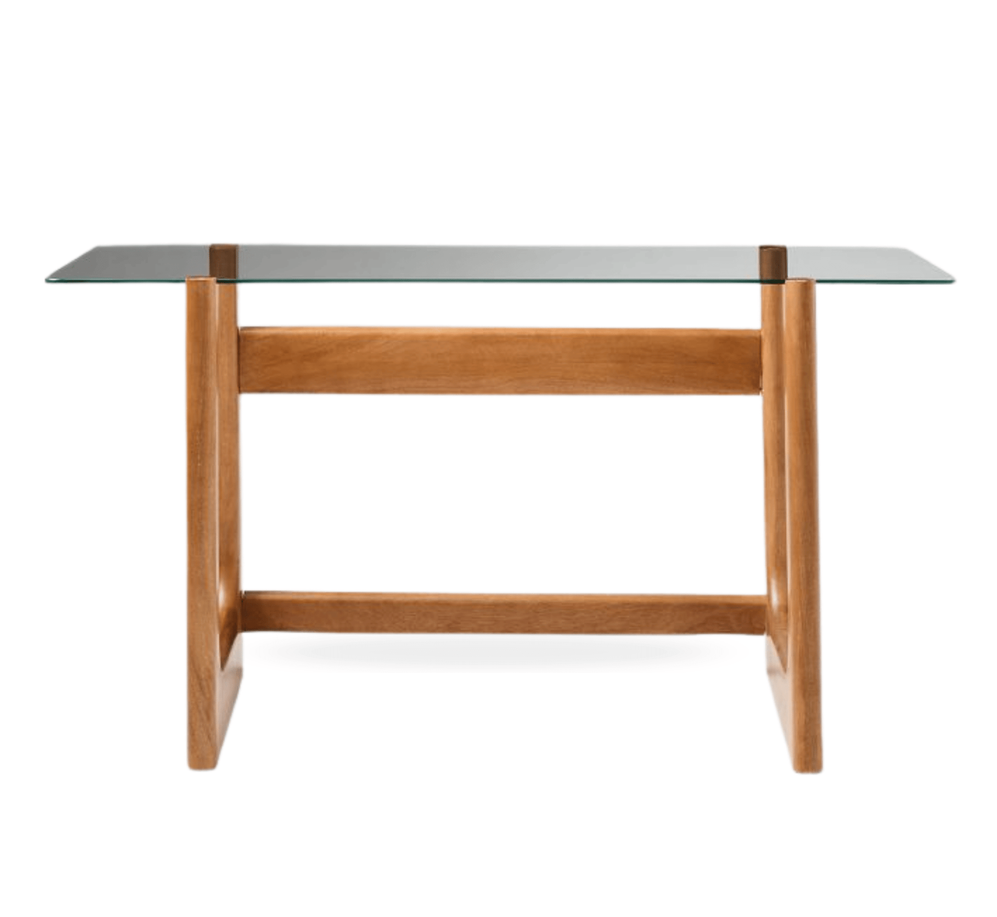 Loom Wooden Study Table - Office Desk - Gharaana