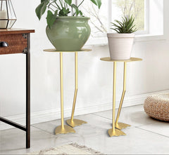Gharaana Planters Character Metal S/2 Planter Stands
