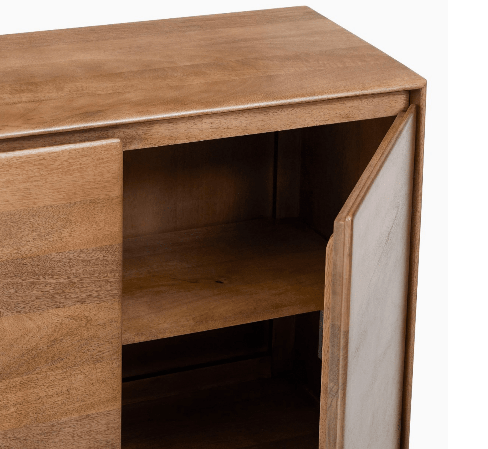 Panache Wooden 6 - Tier Shoe Cabinet - Shoe Racks - Gharaana