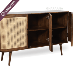 Vyut Wooden 4.5FT Console - Sideboard - Gharaana