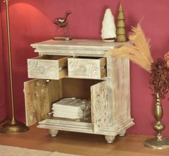 Ruchi Wooden 30" Sideboard - Sideboards - Gharaana