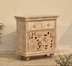 Ruchi Wooden 30" Sideboard - Sideboards - Gharaana