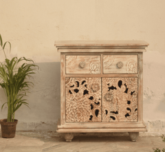 Ruchi Wooden 30" Sideboard - Sideboards - Gharaana