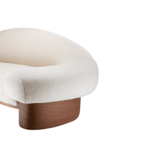 Karma Custom Wooden Upholstered Sofa - Sofas - Gharaana