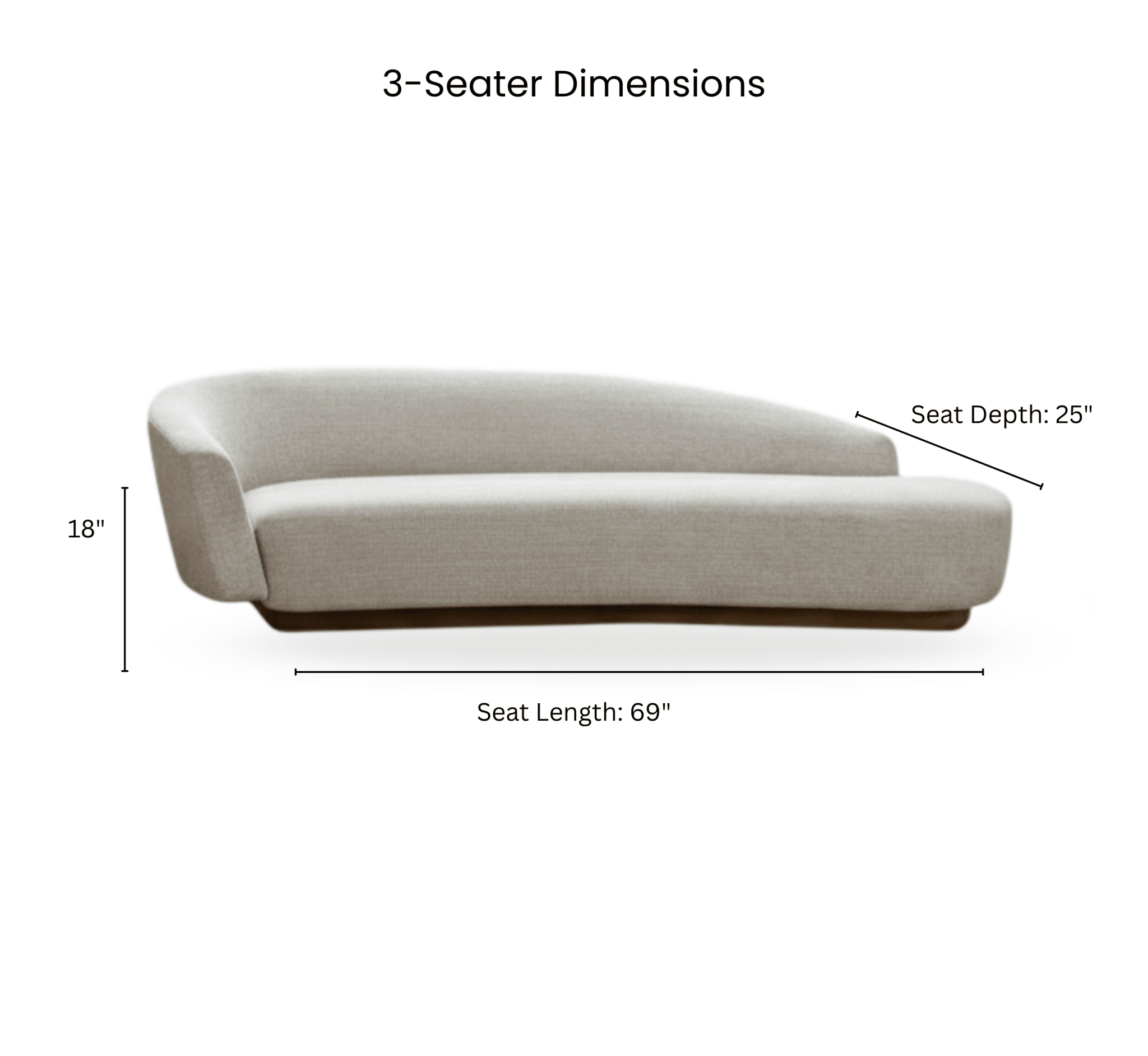 Kusha Plush Wooden Upholstered Sofa Set - Sofas - Gharaana
