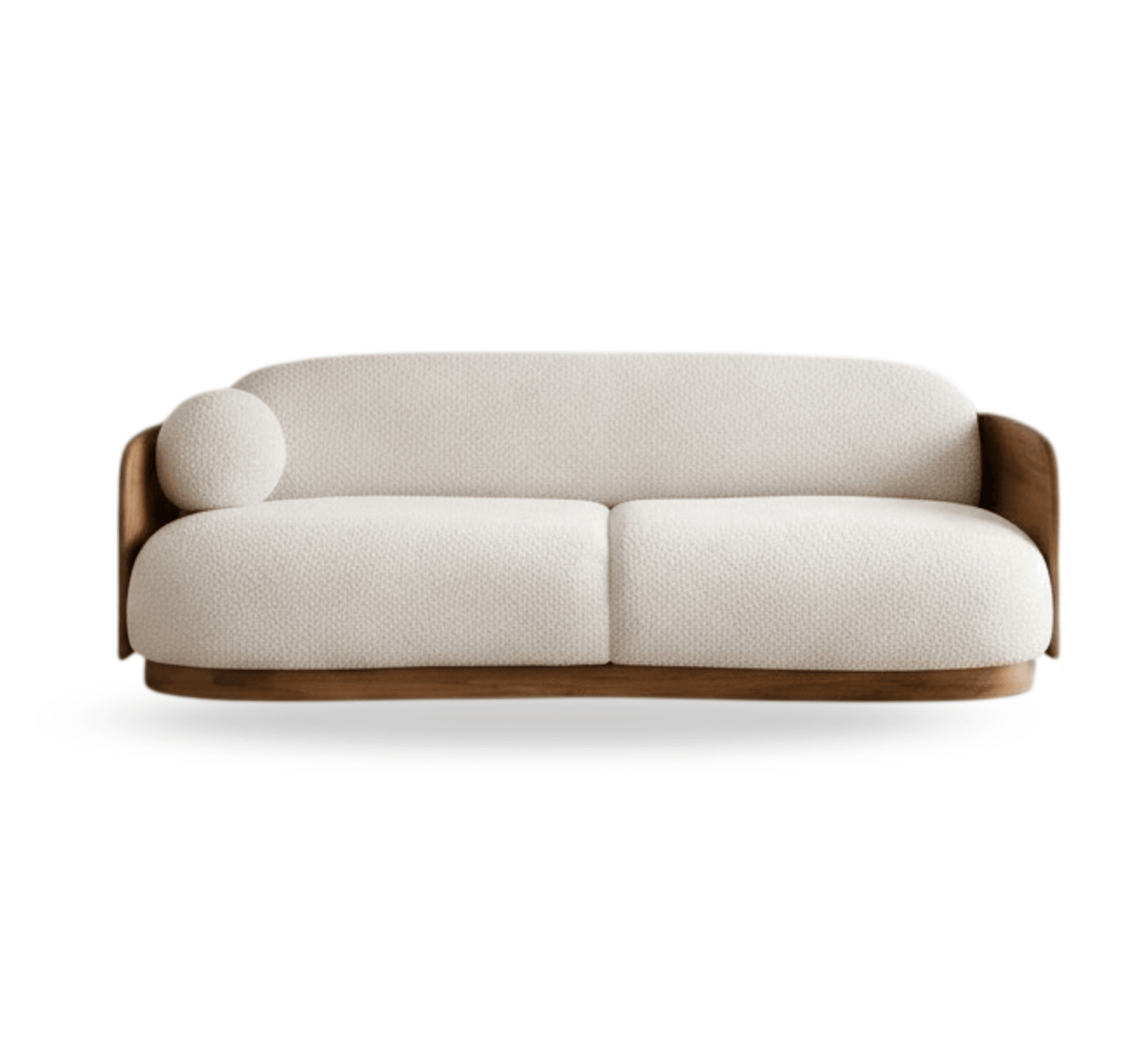 Tierra Plush Wooden Upholstered Sofa Set - Sofas - Gharaana