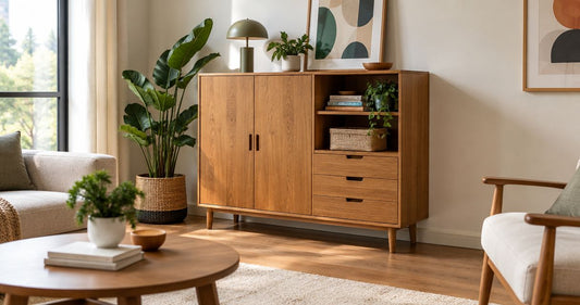 Best wooden storage cabinets for home in 2026 - Gharaana.in