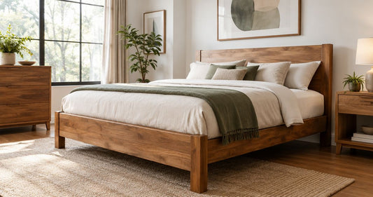 How much does a solid wood bed cost in 2026 - Gharaana.in