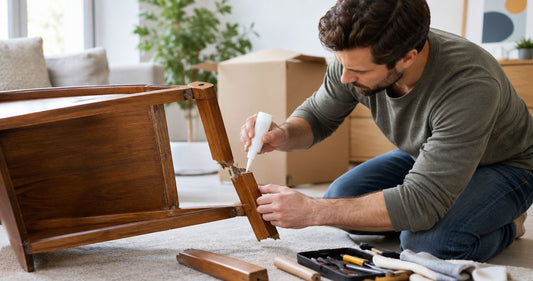 Can transit-damaged wooden furniture be repaired or replaced - Gharaana.in