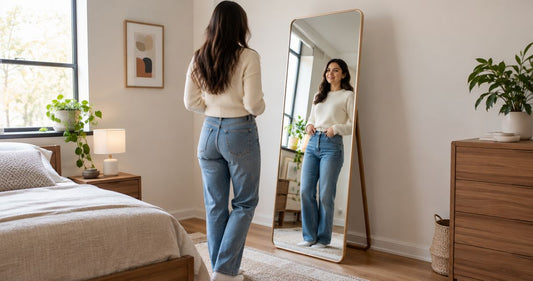 How much does a full-length mirror with stand cost in 2026 - Gharaana.in