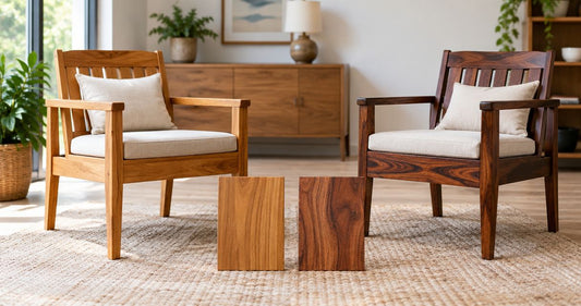 Is teak wood better than sheesham wood for furniture - Gharaana.in