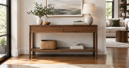 Best wooden console tables in 2026 - Gharaana.in